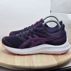 Womens Size 8.5 - Asics Jolt 4 Lace-Up Purple Synthetic Athletic Running Shoes